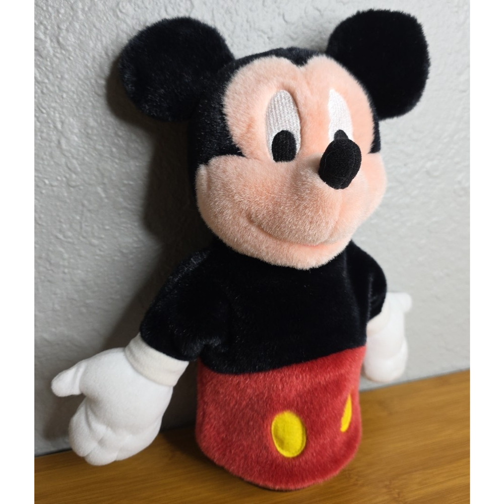 Vintage Applause Disney Mickey Mouse Plush Hand Puppet - Picture 2 of 10